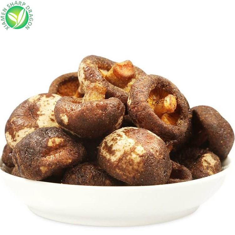 crispy fried shiitake mushrooms