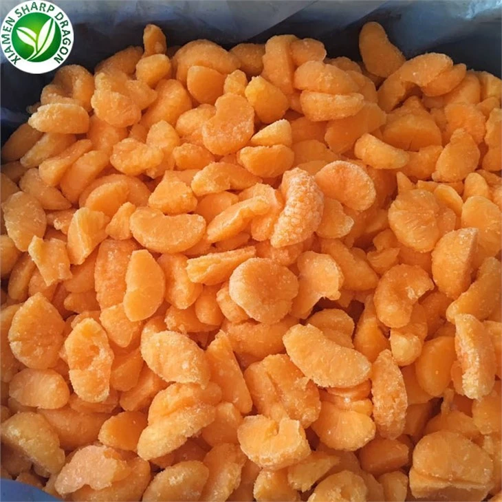 Peeling Frozen Orange